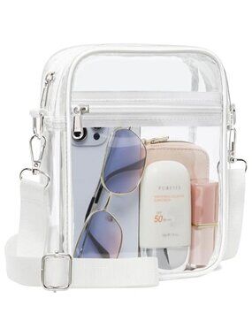 PACKISM Clear Bag for Stadium Events - Clear Purses for Women Transparent